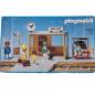 Preview: Playmobil ® 4370 Bahnsteig mit Wartehäuschen gebraucht