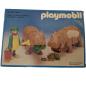 Preview: Playmobil ® 3547 2 Flußpferde / Pfleger gebraucht