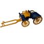 Preview: Playmobil ® Pferdekutsche aus 3117 gebraucht