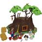 Preview: Playmobil ® 4460 Osterhasen-Baumhaus gebraucht