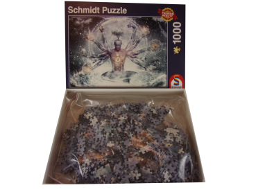 1000 Teile Puzzle Traum im Universum gebraucht