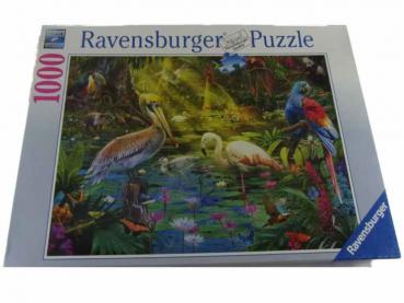 1000 Teile Puzzle Vogelparadies gebraucht