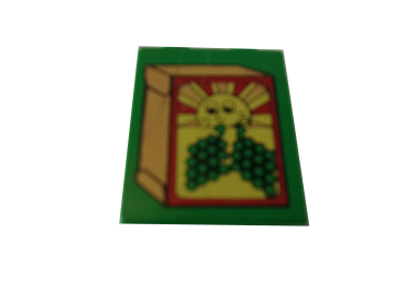 LEGO® DUPLO® 1 x 2 x 2 bedruckt mit Trauben gebraucht
