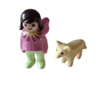 Playmobil ® 1 - 2 - 3 70403 Feenfreundin mit Fuchs gebraucht