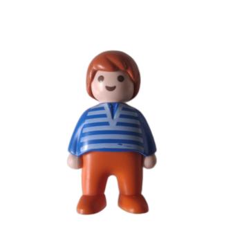 Playmobil 123 ® Kind Junge blaues Oberteil gebraucht
