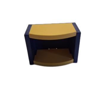 Playmobil ® Kommode klein blau / gelb OHNE Türen gebraucht