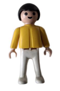 Playmobil ® Kind Junge gelb / weiß gebraucht