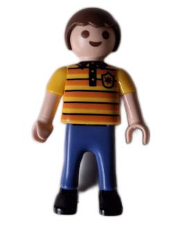Playmobil ® Kind Junge gelb blau gebraucht