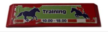 Playmobil ® 30225730 BS - Schild 24/90 gebraucht