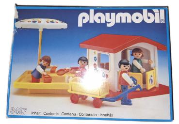 Playmobil ® 3497 Spielhaus / Sandkasten gebraucht