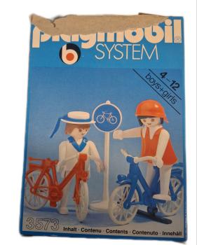 Playmobil ® 3688 Kinder / Schneemann / Schlitten gebraucht