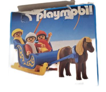Playmobil ® 3391 Ponyschlitten mit Kinder gebraucht