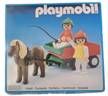 Playmobil ® 3583-A Ponywagen gebraucht