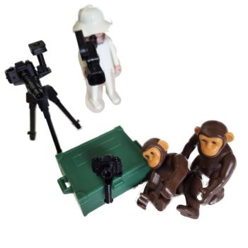 Playmobil ® 3364 Fotograf mit Affen gebraucht