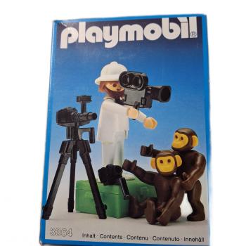 Playmobil ® 3364 Fotograf mit Affen gebraucht