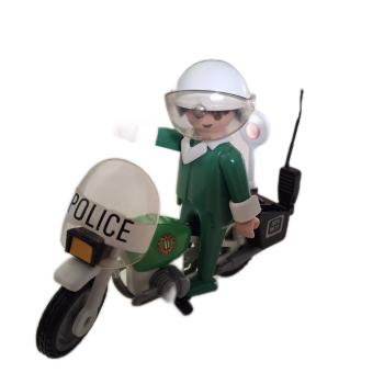 Playmobil ® 3564 Polizist - Motorrad gebraucht
