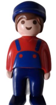 Playmobil 123 ® Mann blau orange gebraucht