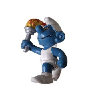 Schleich ® 20030 Fackelträger Schlumpf gebraucht