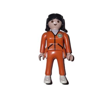 Playmobil ® 30140840 Frau Sanitäterin schwarze Haare gebraucht