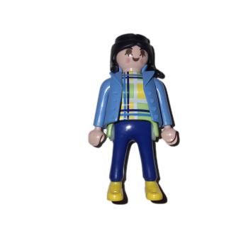 Playmobil ® 30142050 Frau schwarze Haare gebraucht