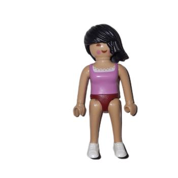 Playmobil ® Frau mit rosa Oberteil gebraucht
