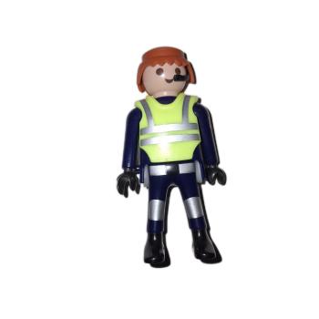 Playmobil ® Mann Polizist in Warnweste gebraucht