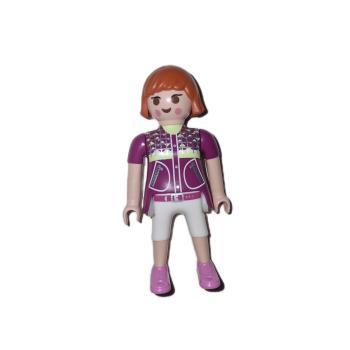 Playmobil ® Frau in lila Bluse gebraucht