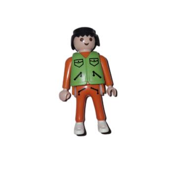 Playmobil ® 30006260 Mann Rettung schwarze Haare gebraucht