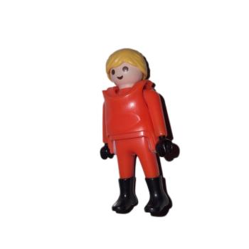 Playmobil ® Feuerwehr Frau gebraucht