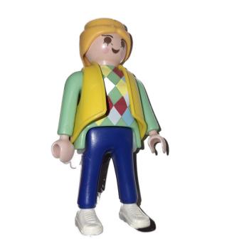 Playmobil ® Frau blond mit Weste gebraucht