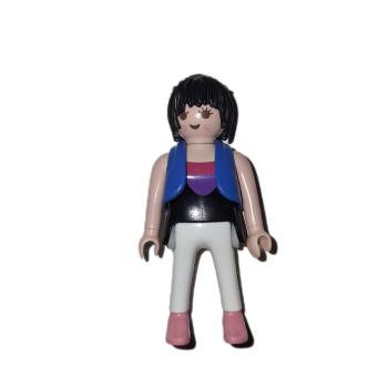 Playmobil ® Frau mit blauer Weste gebraucht