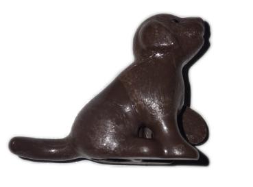 Playmobil ® Hund Welpe dunkelbraun sitzend gebraucht