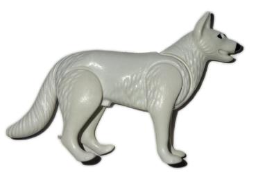 Playmobil ® Hund weiß gebraucht