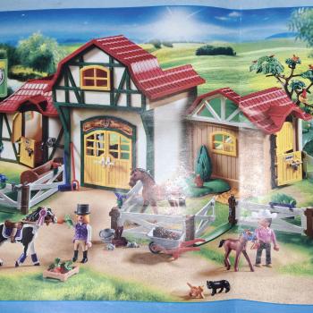 Playmobil ® 6926 Country Großer Reiterhof gebraucht