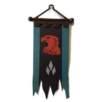 Playmobil ® Banner groß Falkenritter aus 4866 gebraucht