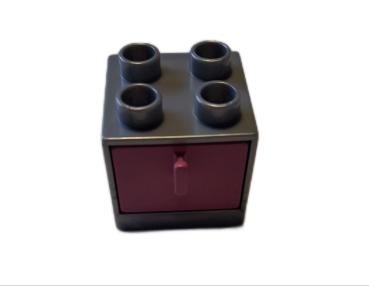 LEGO® DUPLO® 4890 Schrank silbern / pink gebraucht