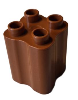 LEGO® DUPLO® 31061 2 x 2 x 2 braun wellig gebraucht