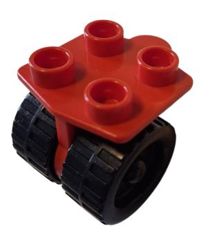 LEGO® DUPLO® Fahrwerk 4 Noppen gebraucht