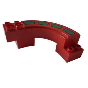 LEGO® DUPLO® 31205 Rennbahn rot Straßenabschnitt Kurve gebraucht