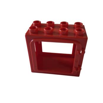 LEGO® DUPLO® 2332 2 x 4 x 3 Türrahmen rot gebraucht