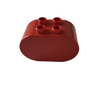 LEGO® DUPLO® 6448 2 x 4 x 2 Stein mit abgerundeten Ecken rot gebraucht
