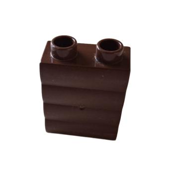 LEGO® DUPLO® 18783 1 x 2 x 2 Stein Mauer braun gebraucht