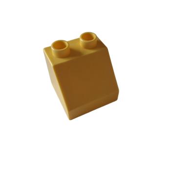 LEGO® DUPLO® 6474 2 x 2 Dachstein spitz gelb gebraucht