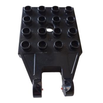 LEGO® DUPLO® 65085 4 x 4 Platte Kran schwarz gebraucht