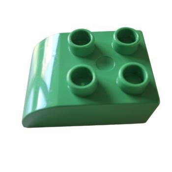 LEGO® DUPLO® 2302 2 x 3 Dachstein abgerundet grün gebraucht