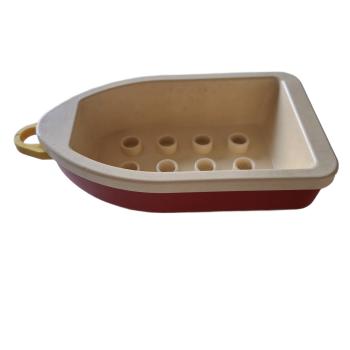 LEGO® DUPLO® Boot rot / beige gebraucht