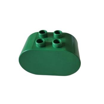 LEGO® DUPLO® 6448 2 x 4 x 2 Stein mit abgerundeten Ecken grün gebraucht