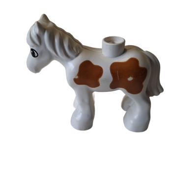 LEGO® DUPLO® Tier Fohlen weiß braun gebraucht