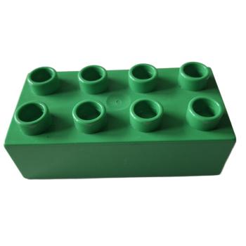 LEGO® DUPLO® 3011 2 x 4 Stein hellgrün gebraucht