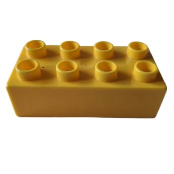 LEGO® DUPLO® 3011 2 x 4 Stein Sonnengelb gebraucht